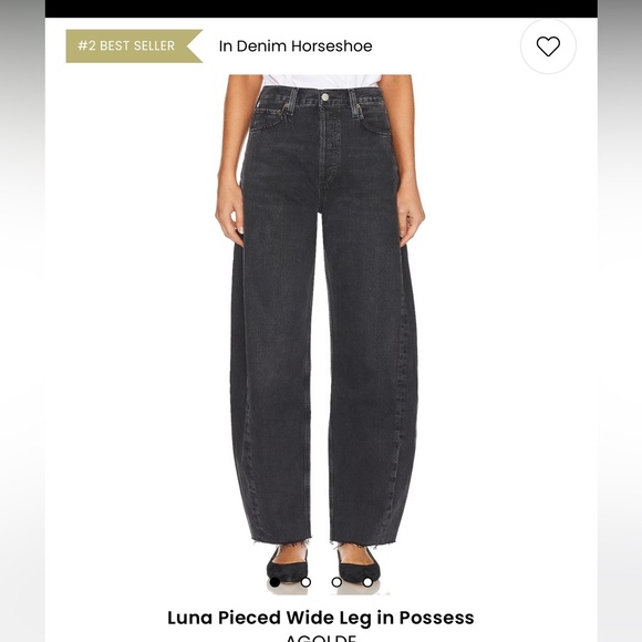 Agolde Women's Jeans in Dark Gray